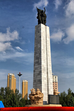 齐齐哈尔抗洪胜利纪念塔