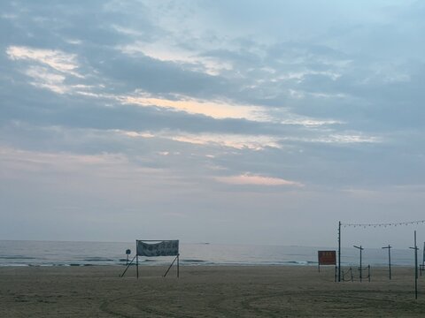 阳江海陵岛看日落