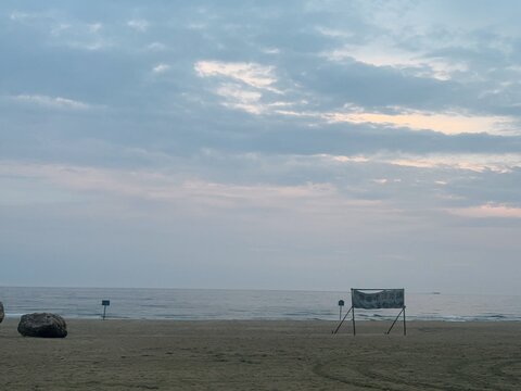 阳江海陵岛看夕阳日落
