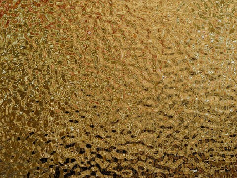 金色金属流体液体纹理
