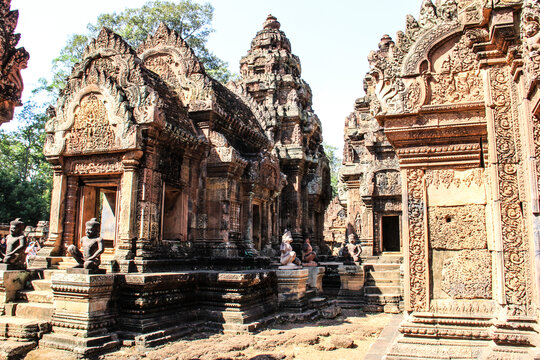 柬埔寨暹粒女王宫