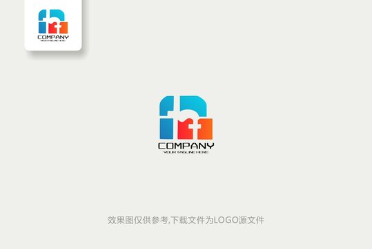 FB字母电子科技数码logo