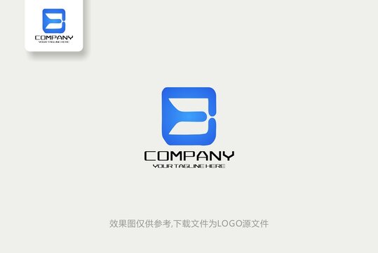 FB字母科技电子ITlogo