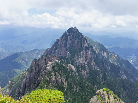 黄山莲花峰