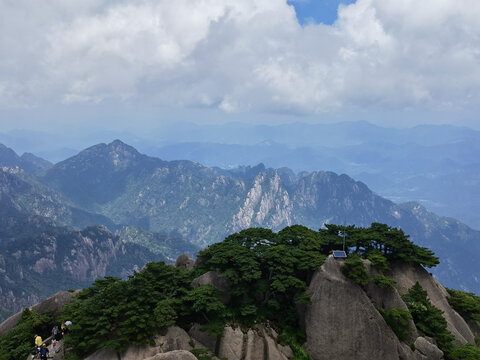 黄山莲花峰