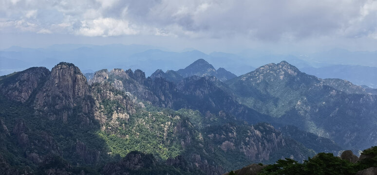 黄山莲花峰