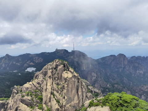 黄山莲花峰