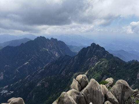 黄山莲花峰