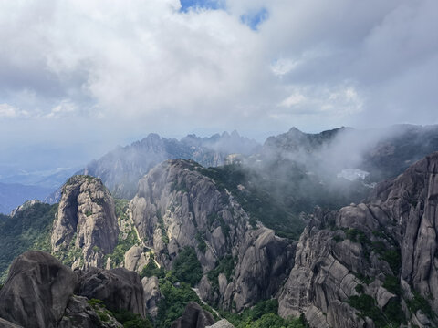 黄山莲花峰