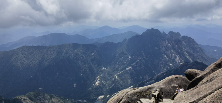 黄山莲花峰