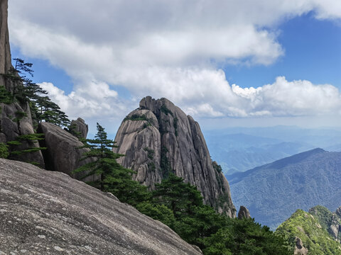 黄山莲花峰