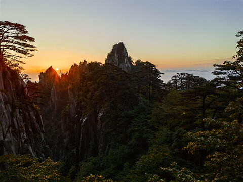 黄山始信峰