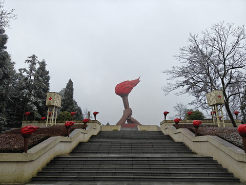 井冈山南山公园火炬