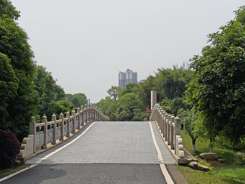 吉安庐陵文化生态园桥