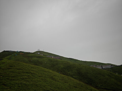 武功山高山草甸云海