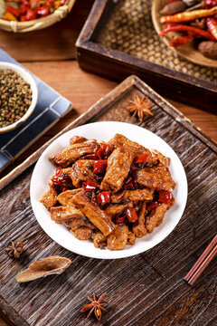 麻辣豆腐干