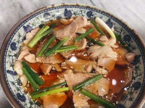 广东中梅白切拼牌葱花