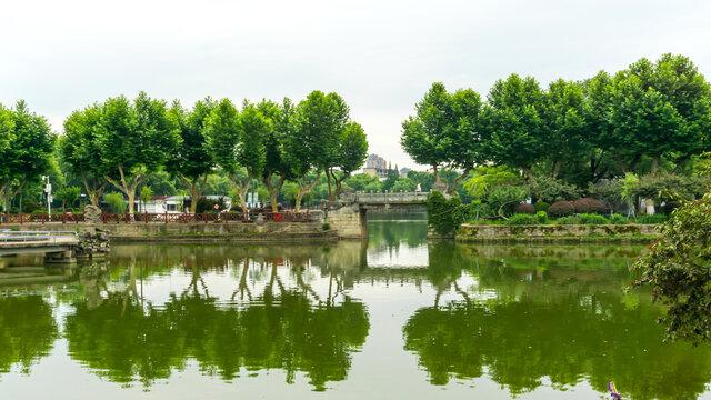 湖畔风景