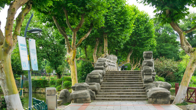 湖畔景观