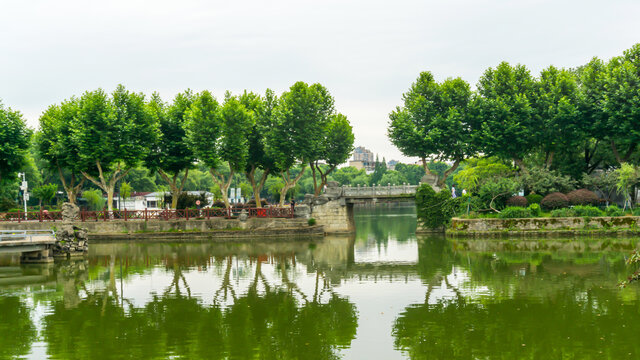湖畔景观