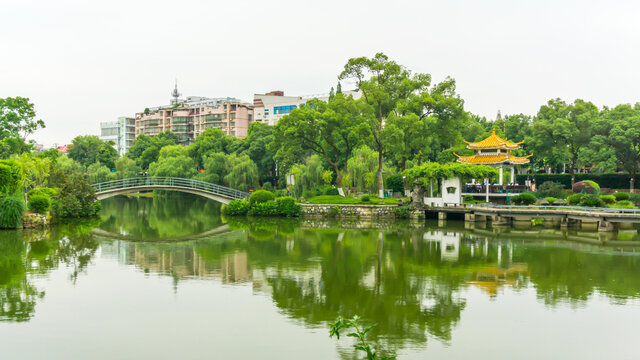 湖畔风景