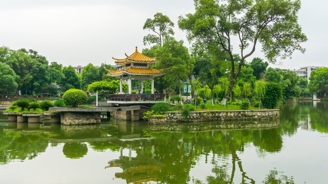 湖畔风景