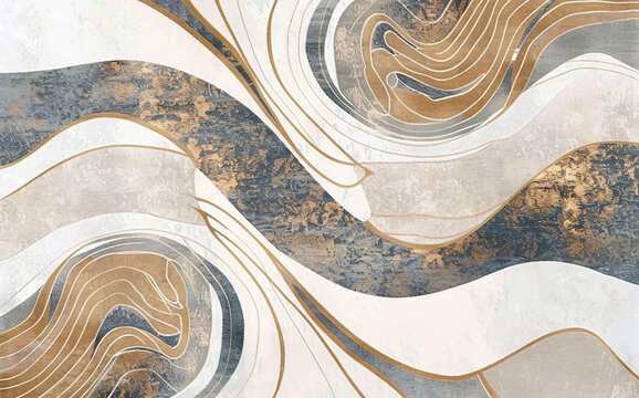 抽象纹理地毯