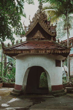 傣族村寨里的水井