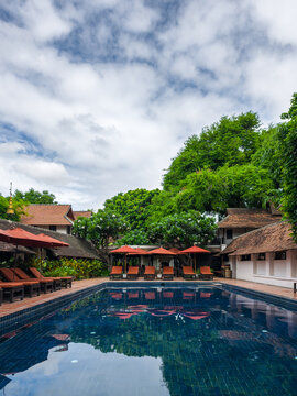 东南亚园林风格度假酒店