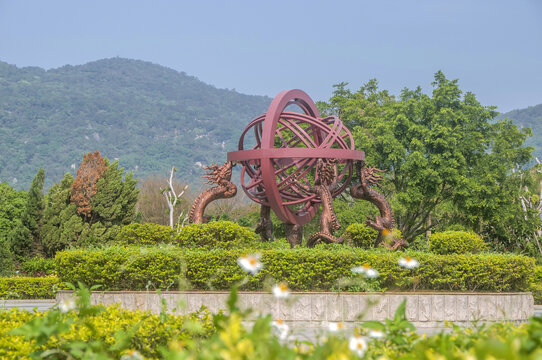 浑天仪园林景观
