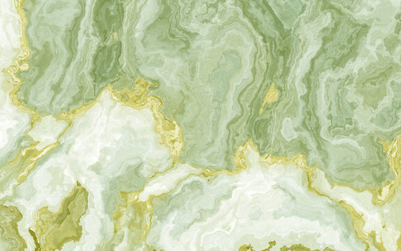 绿色流水纹大理石纹理贴图