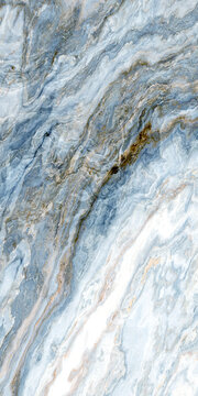蓝灰色抽象流水纹大理石贴图