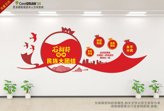 民族团结文化墙