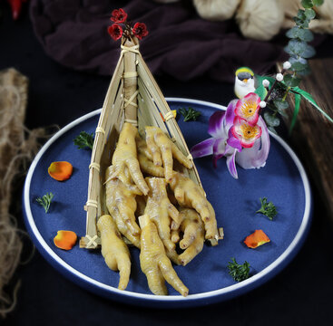 盐焗鸡爪