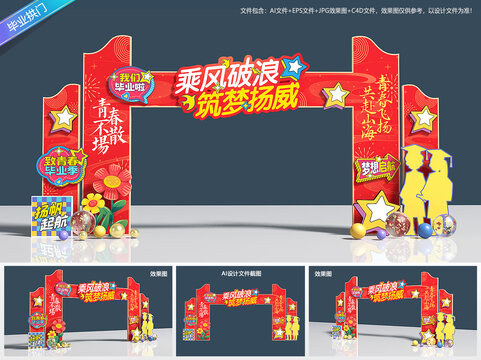 毕业门