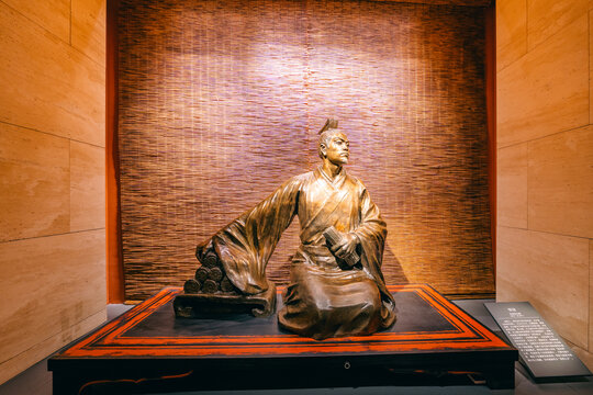 长沙博物馆西汉文学家贾谊塑像