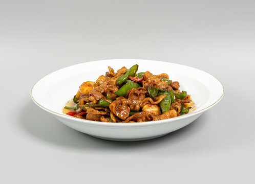 小炒黄牛肉