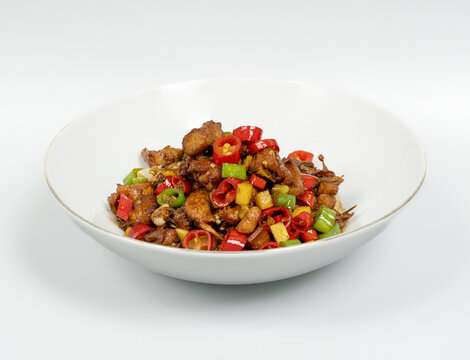 小炒黄牛肉