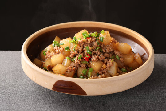 肉沫烧冬瓜