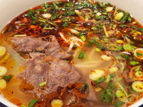 牛腱子兰州牛肉面