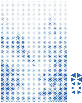 镂空意境山
