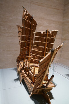 古代船模型
