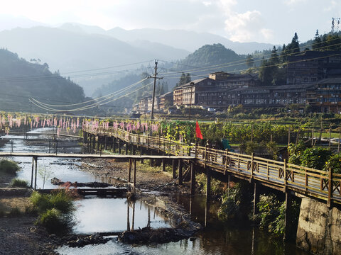 千户苗寨远景