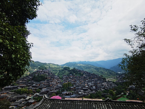 千户苗寨远景