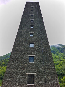 四川北川吉娜羌寨羌楼
