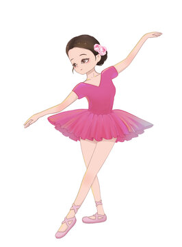 玫红芭蕾