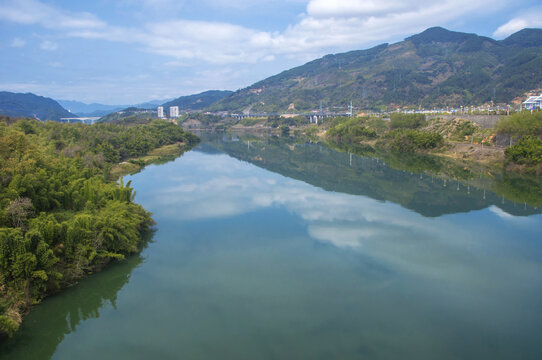 福建闽江风光