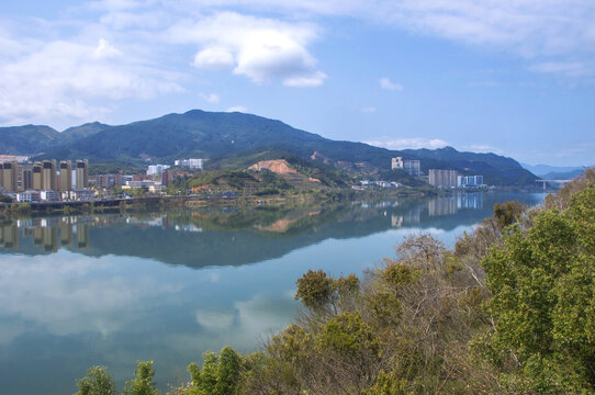 南平新城山水风情