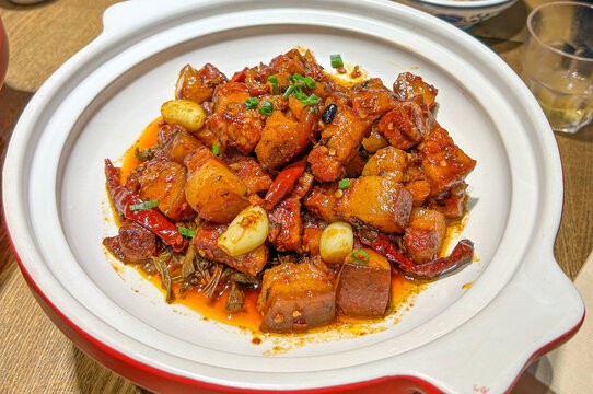 干豆角焖红烧肉