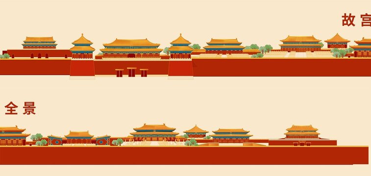 故宫全景播画